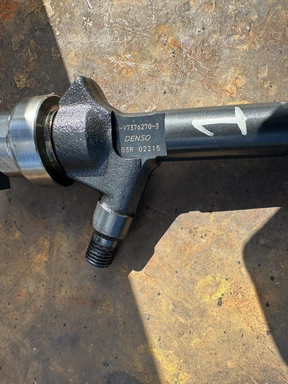 2012 VAUXHALL ZAFIRA 1.7 DIESEL FUEL INJECTOR DENSO 97376270 REF1