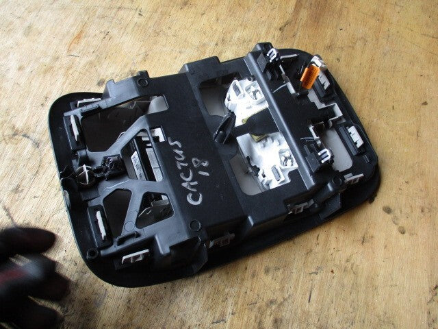 CITROEN C4 CACTUS 2018 FRONT INTERIOR ROOF READING LIGHT