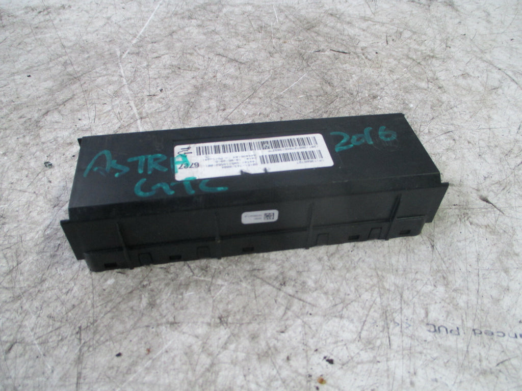 VAUXHALL ASTRA GTC 2016 AIR CON CLIMATE CONTROL MODULE 13586727
