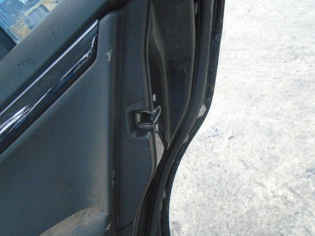 MERCEDES BENZ C CLASS W204 2012 OSR DRIVER SIDE REAR DOOR COMPLETE BLACK 183