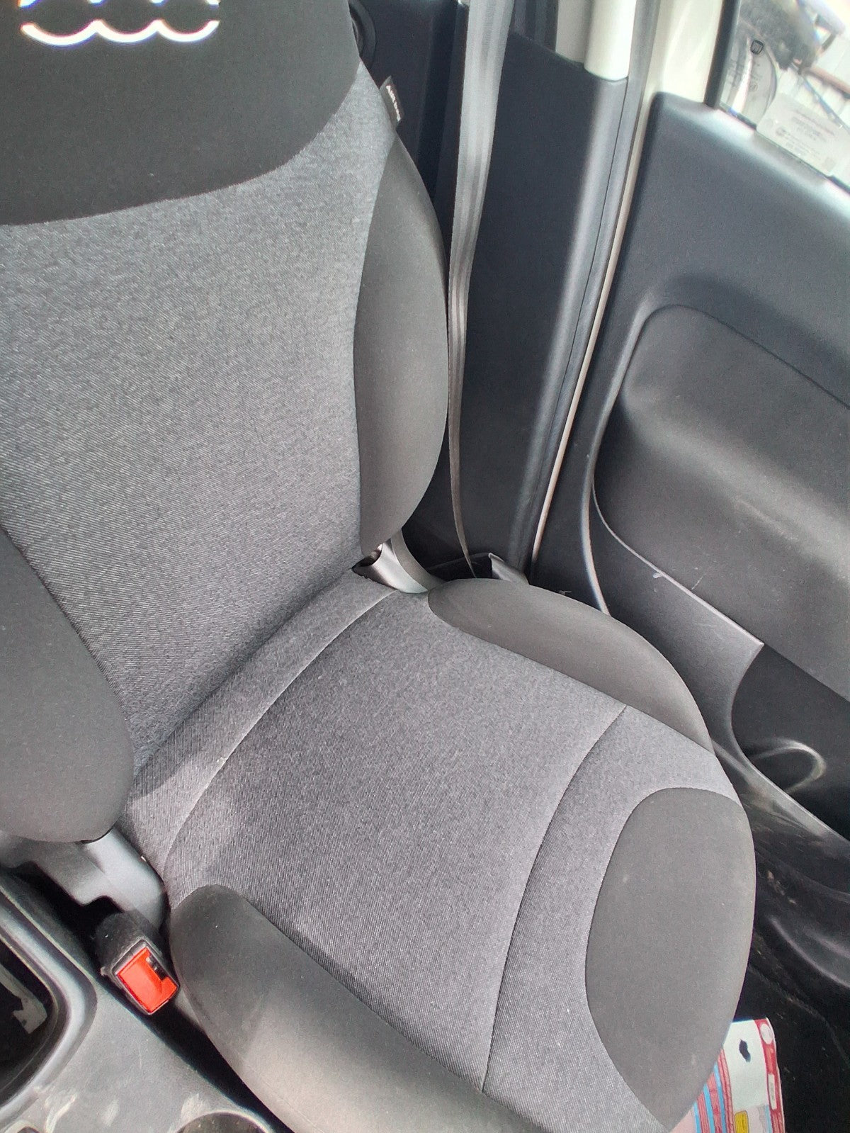 2019 FIAT 500L URBAN HATCH NSF PASSENGER SIDE FRONT COMPLETE SEAT FABRIC