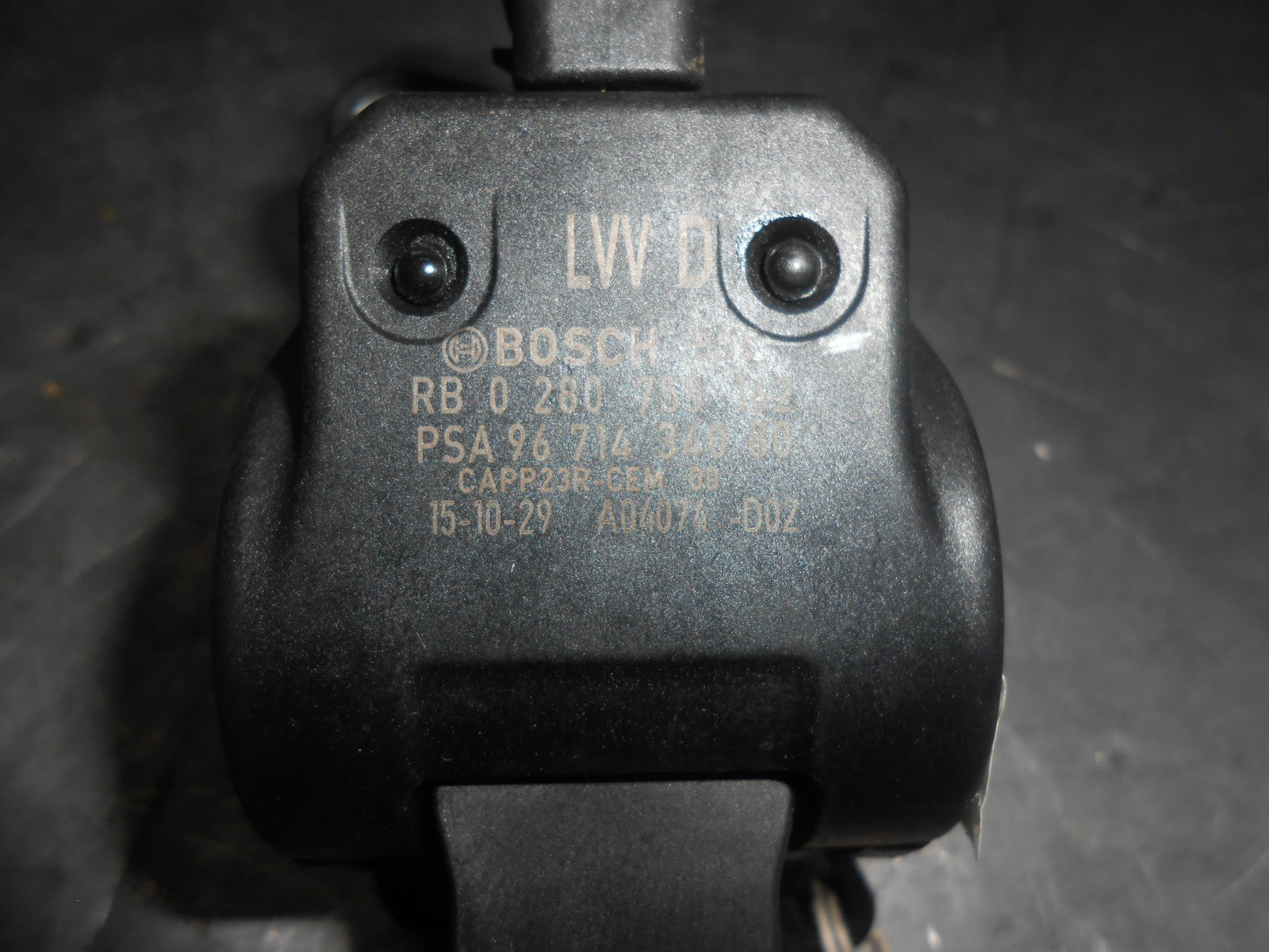 PEUGEOT 2008 1.6 BlueHDI (BHY) ELECTRIC ACCELERATOR PEDAL 9671434080