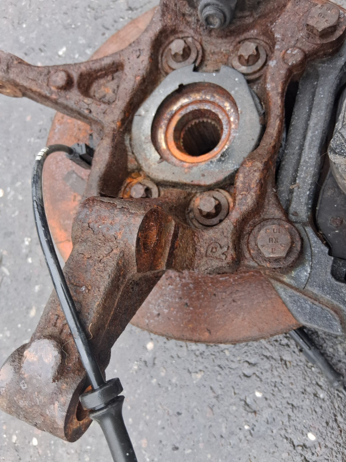 2024 RENAULT TRAFIC X82 MK3 2.0 DIESEL OSF DRIVER SIDE FRONT RIGHT HUB CALIPER