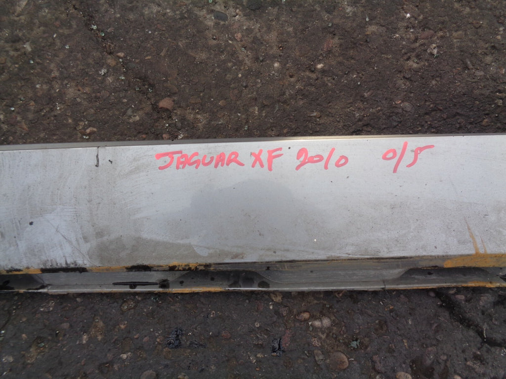 JAGUAR XF 2010 X250 3.0 DIESEL OS DRIVER SIDE SKIRT IN GREY