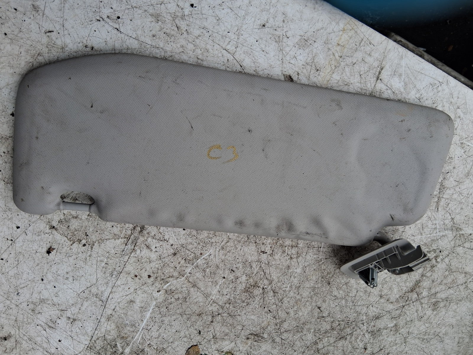 2021 CITROEN C3 MK3 OSF DRIVER SIDE FRONT RIGHT SUN VISOR SHADE