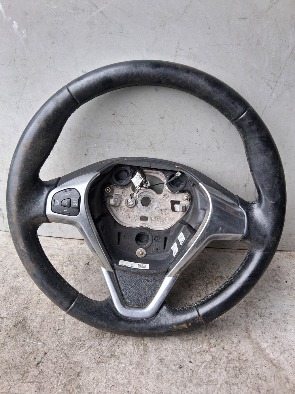 2016 FORD FIESTA MK7 MULTIFUNCTIONAL STEERING WHEEL 34148288B
