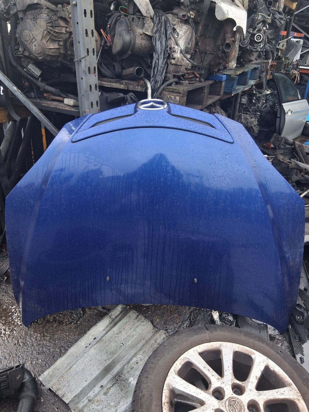 2008 MAZDA 3 BL TAKARA COMPLETE FRONT BONNET HOOD PANEL BLUE