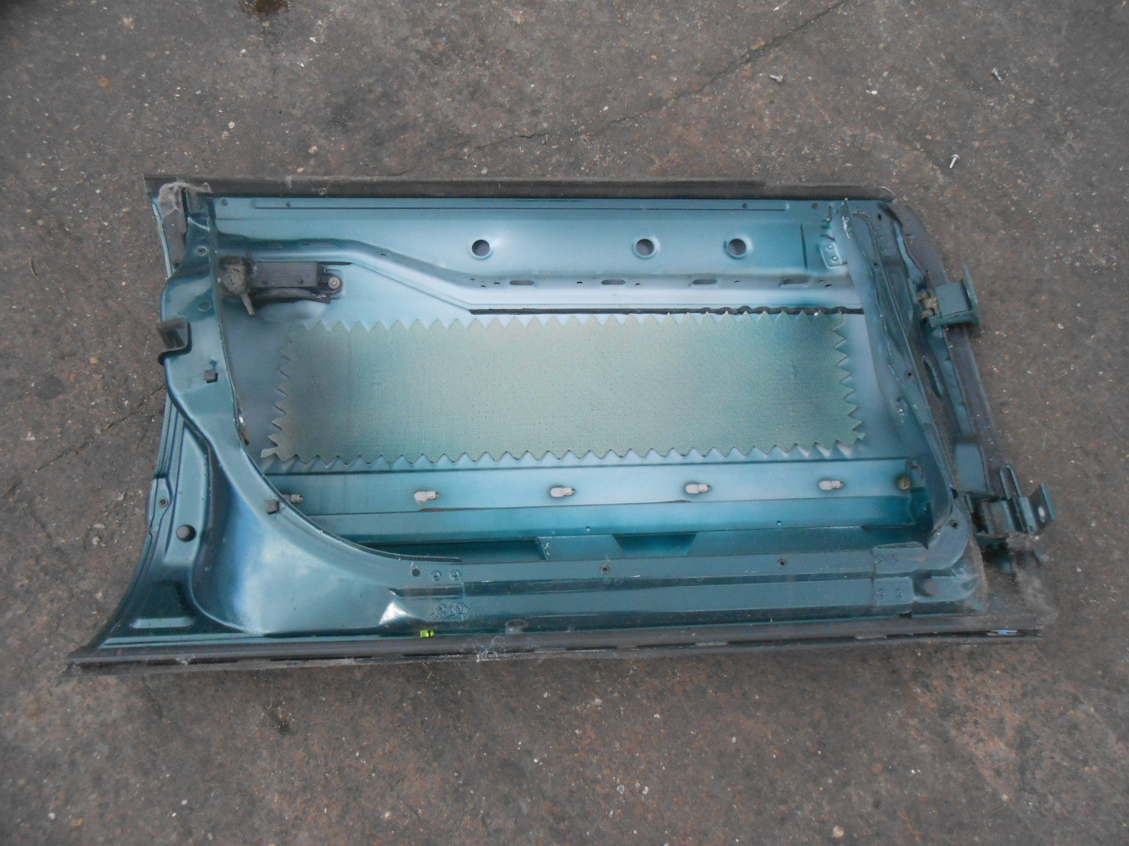 AUDI A8 D2 4D (MK1) 2000 NSF PASSENGER FRONT BARE DOOR SHELL ALLOY ALUMINIUM