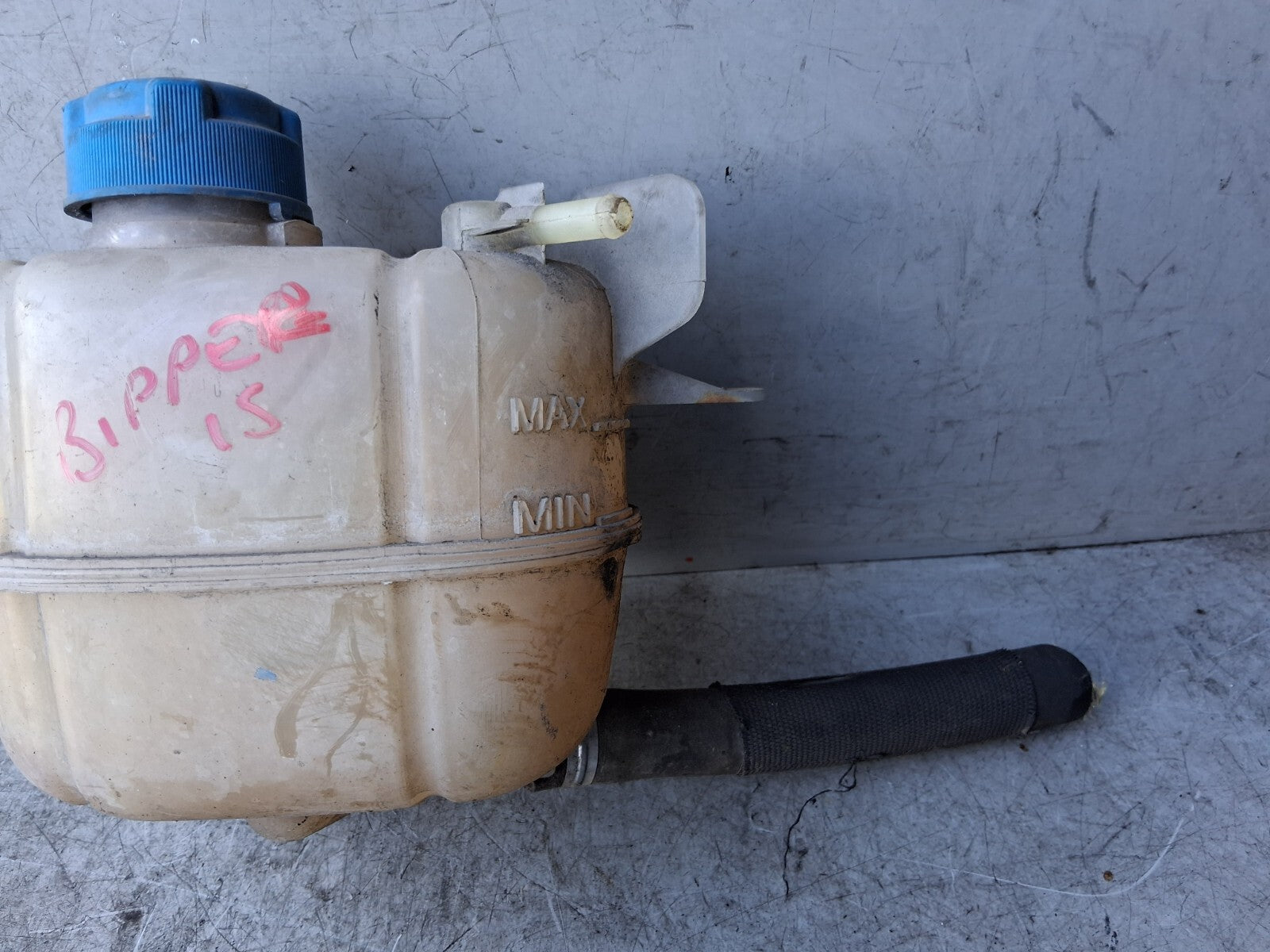 2015 PEUGEOT BIPPER COOLANT WATER EXPANSION TANK RESERVOIR