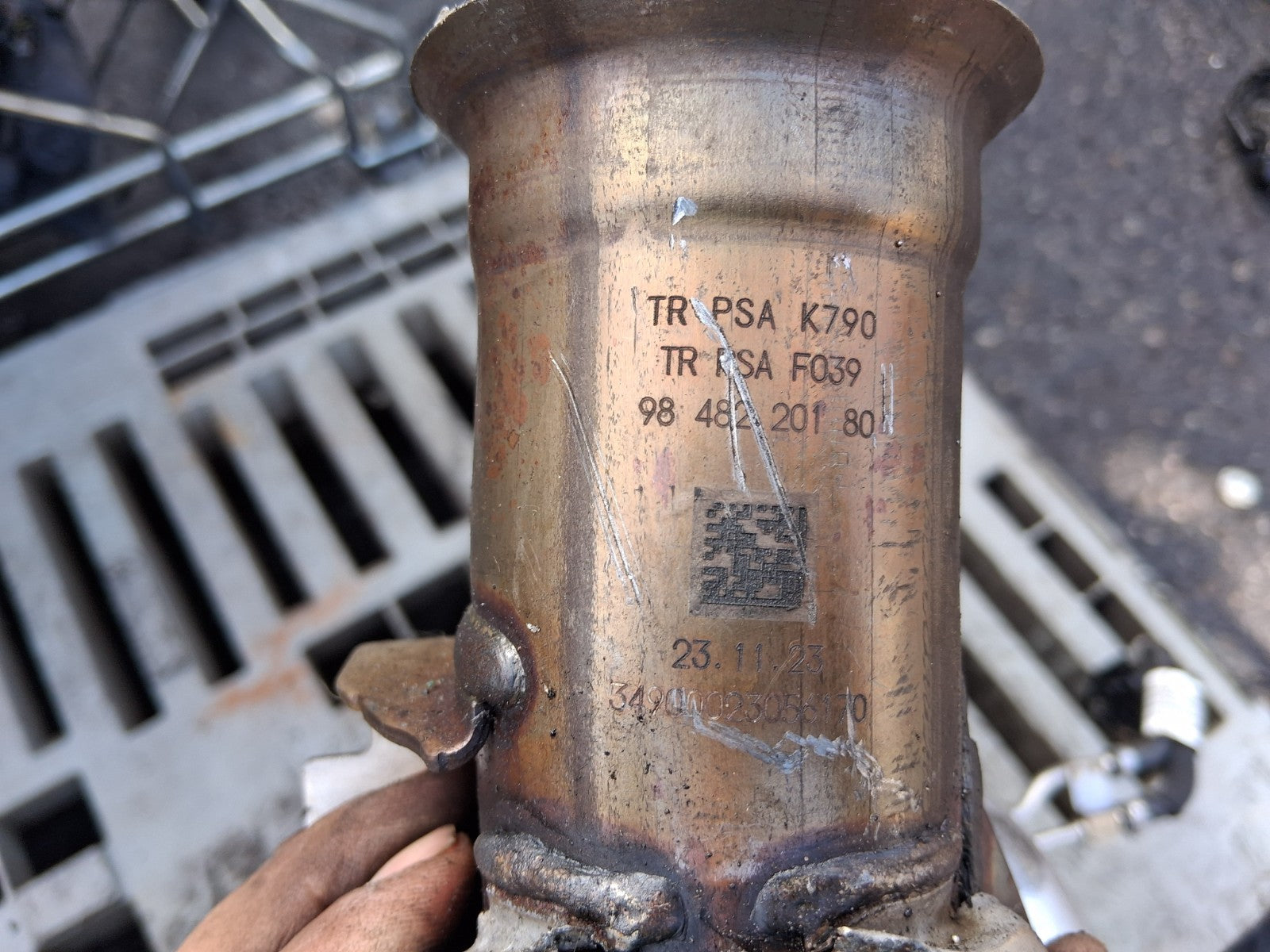 2023 VAUXHALL GRANDLAND 1.2 PETROL CAT CATALYIC CONVERTER 9848220180