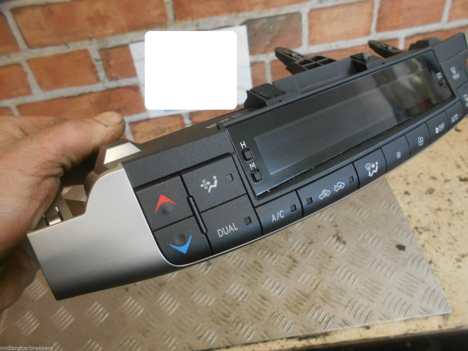 LEXUS CT200H 2014 A/C HEATER CLIMATE CONTROL PANEL UNIT 55900-76080