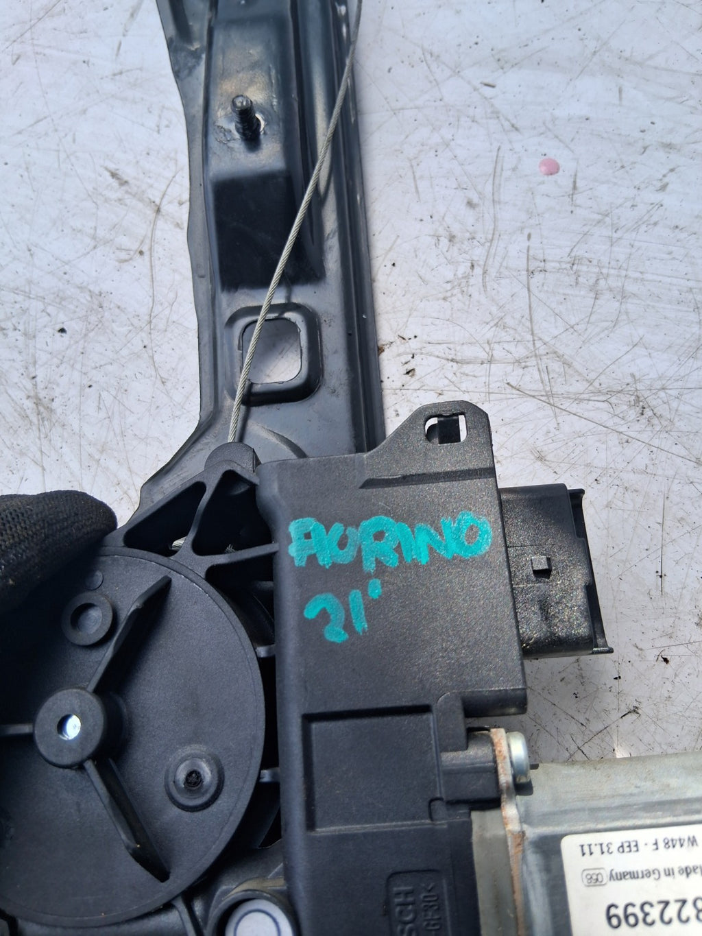 2021 FIAT FIORINO SIDE FRONT WINDOW REGULATOR 130822399