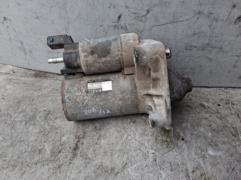 2012 PEUGEOT 208 1.2 PETROL STARTER MOTOR 9671530880