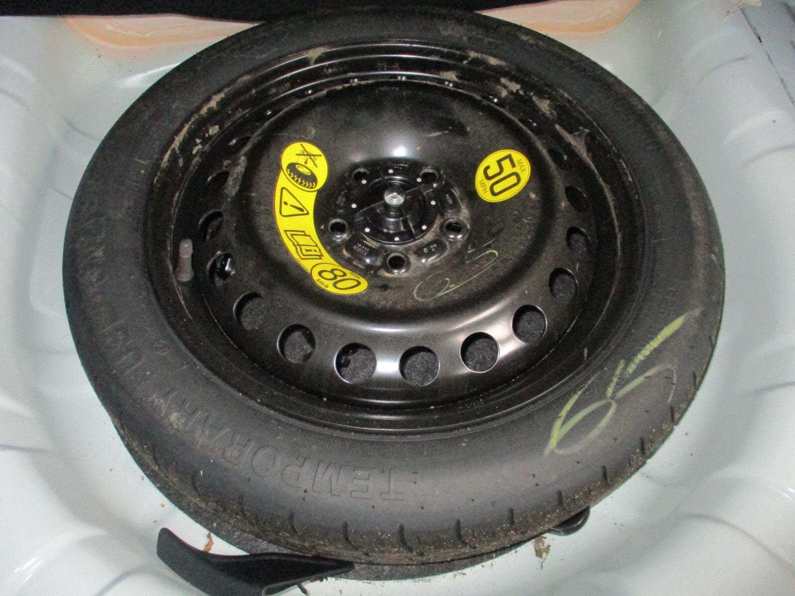 FORD FOCUS MK4 2021 16 INCH SPACESAVER WHEEL WITH TYRE T125/70R16