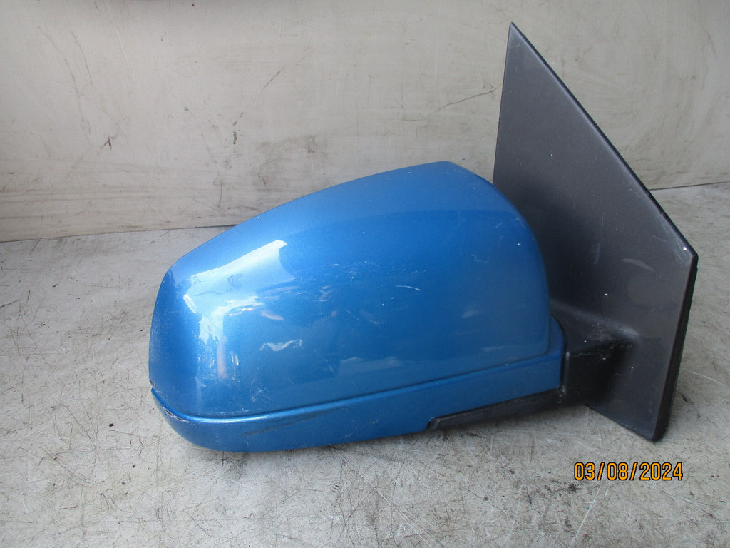 2009 PROTON SAVVY  OSF DRIVER SIDE BLUE WING MIRROR