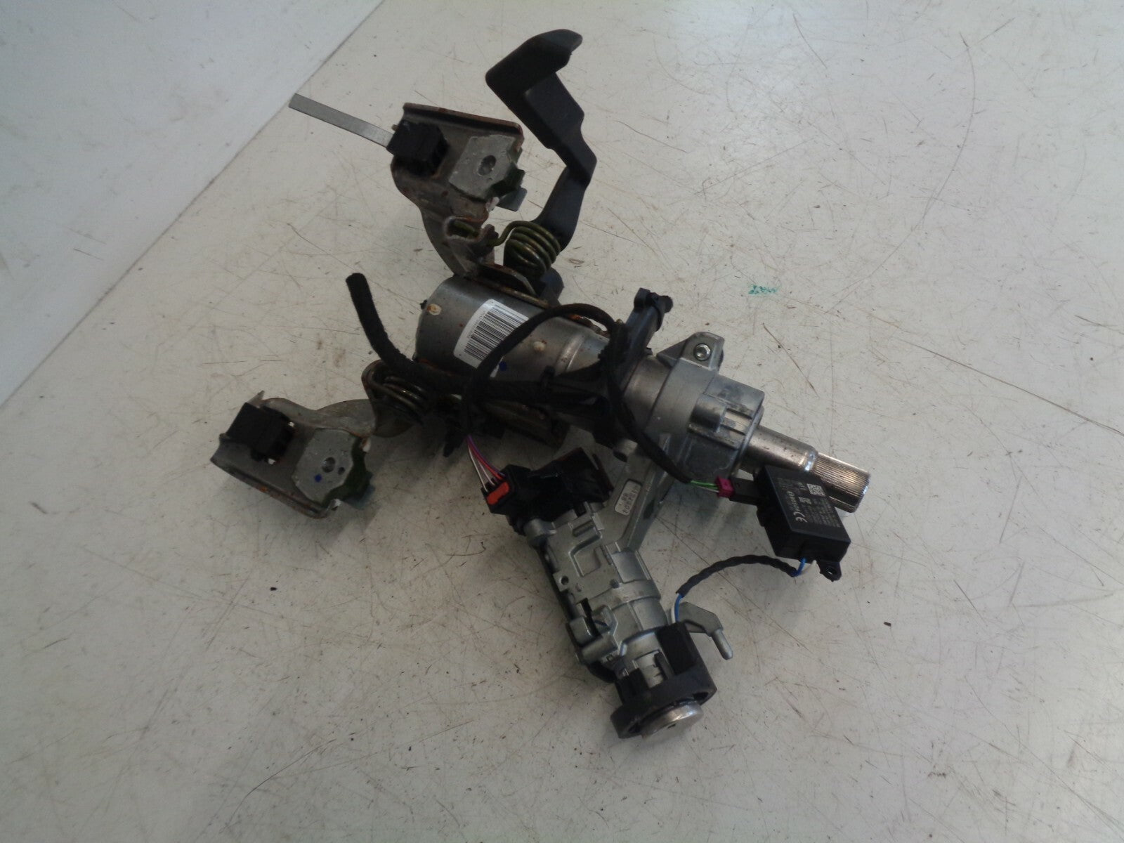 VAUXHALL CORSA E 2015-ON IGNITION BARREL + UPPER STEERING COLUMN 13496349