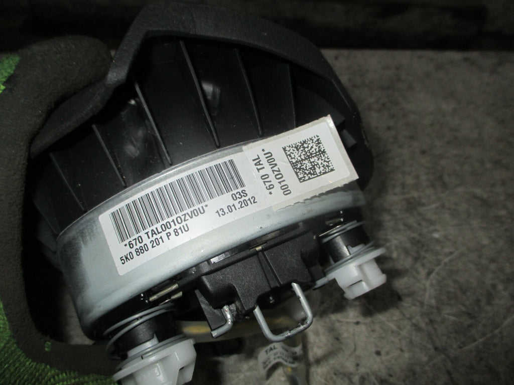 SEAT IBIZA MK4 2016 OS DRIVER SIDE STEERING WHEEL SAFETY BAG 5K0880201P