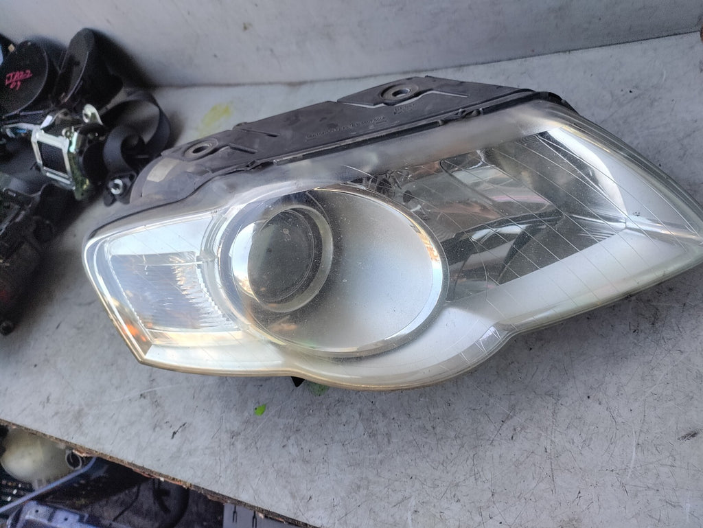VW VOLKSWAGEN PASSAT B6 OSF DRIVER SIDE FRONT HEADLIGHT HEADLAMP 3C0941006N