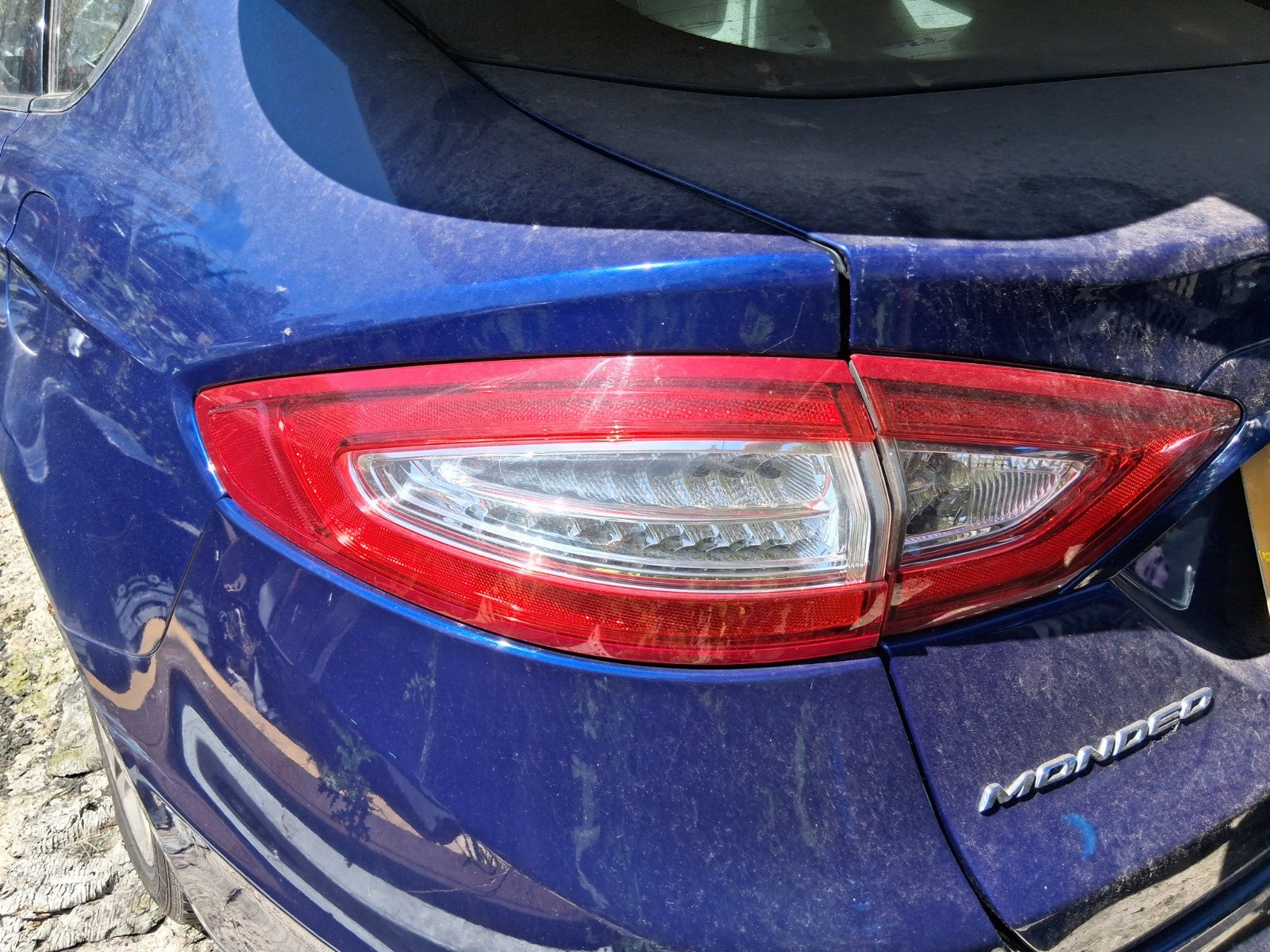 2016 FORD MONDEO MK5 NSR PASSENGER SIDE REAR LEFT OUTER TAIL LIGHT