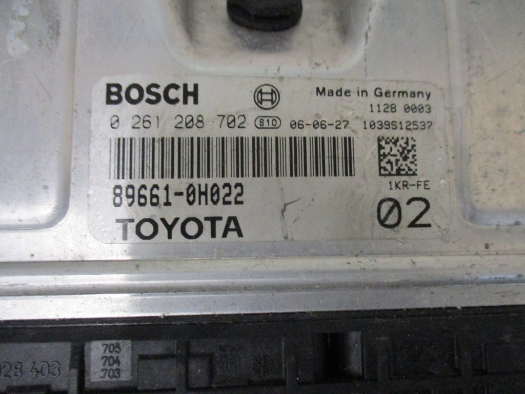TOYOTA AYGO AB10 MK1 1.0 ENGINE CONTROL UNIT ECU MODULE 896610H022