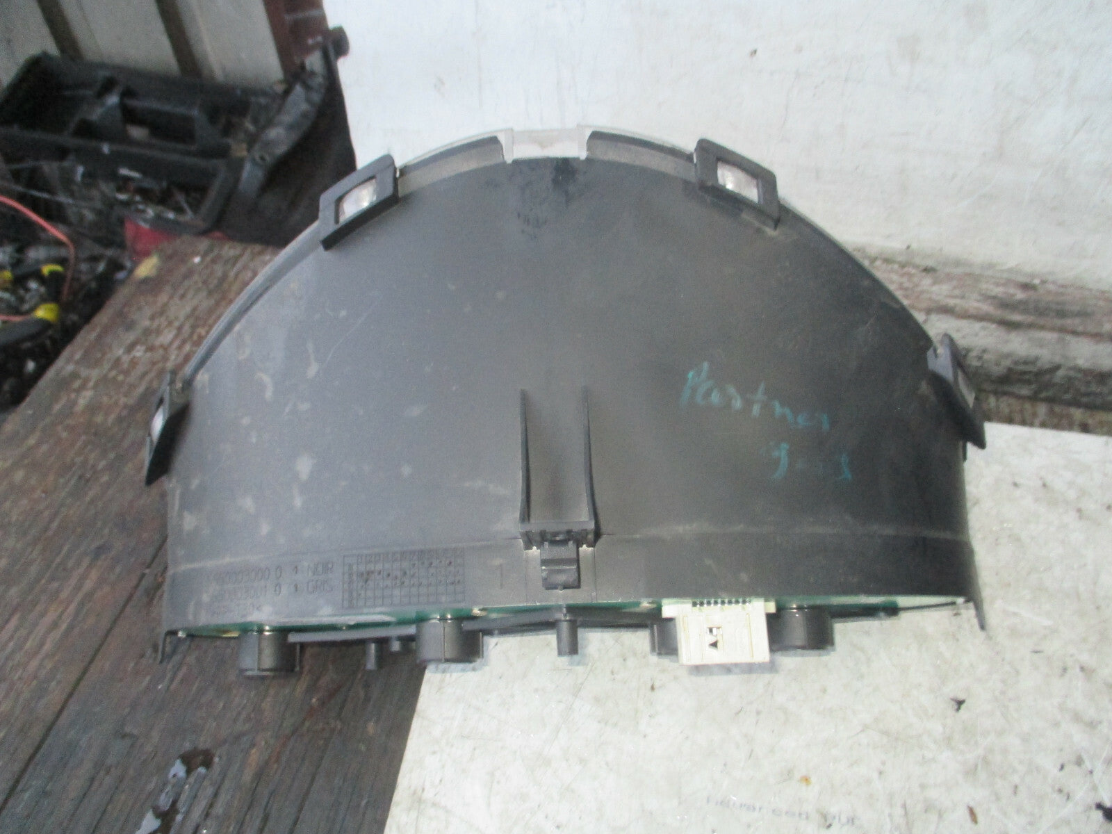 PEUGEOT PARTNER 2004 1.9 DIESEL SPEEDOMETER INSTRUMENT CLUSTER 9652247280