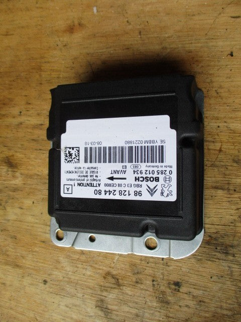 CITROEN C4 CACTUS 2018 AIRBAG CONTROL MODULE ECU 9812824480