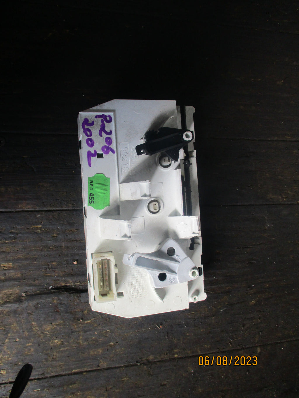 PEUGEOT 206 2002 CLIMATE CONTROL UNIT
