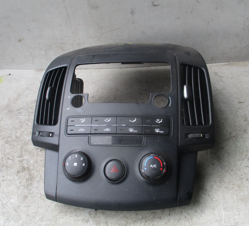 2009 HYUNDAI I30 HEATER CLIMATE CONTROL WITH AIR VENT TRIM U0789448