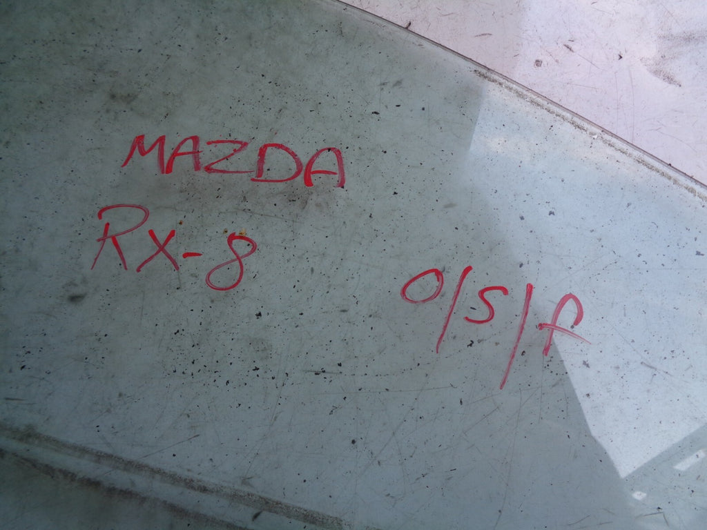 MAZDA RX-8 2007 OSF DRIVER SIDE FRONT WINDOW GLASS