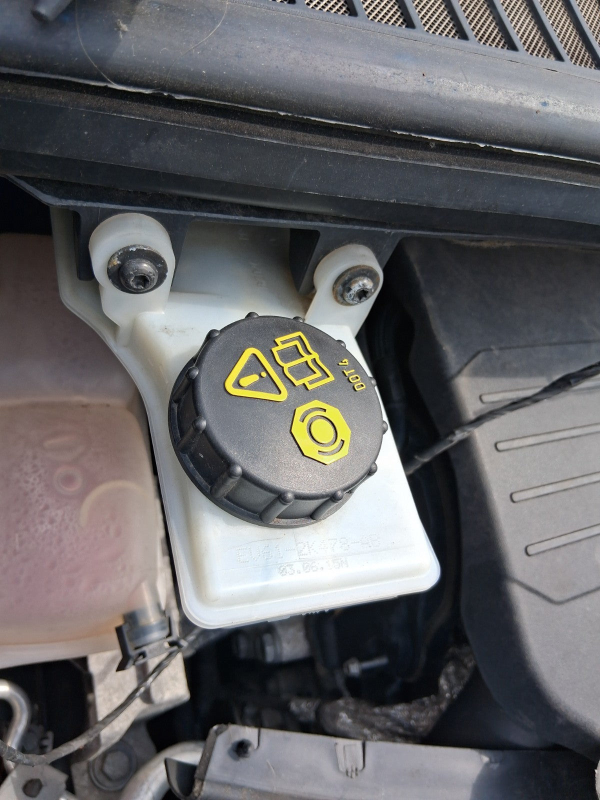 2015 FORD GRAND C MAX MK2 1.5 DIESEL BRAKE FLUID RESERVOIR BOTTLE TANK