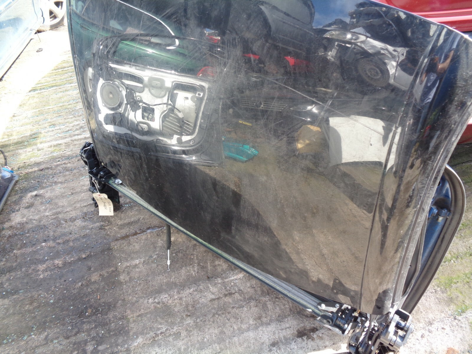 MERCEDES BENZ 320 2000 FACE LIFT R170 METAL FLOODING ROOF BLACK