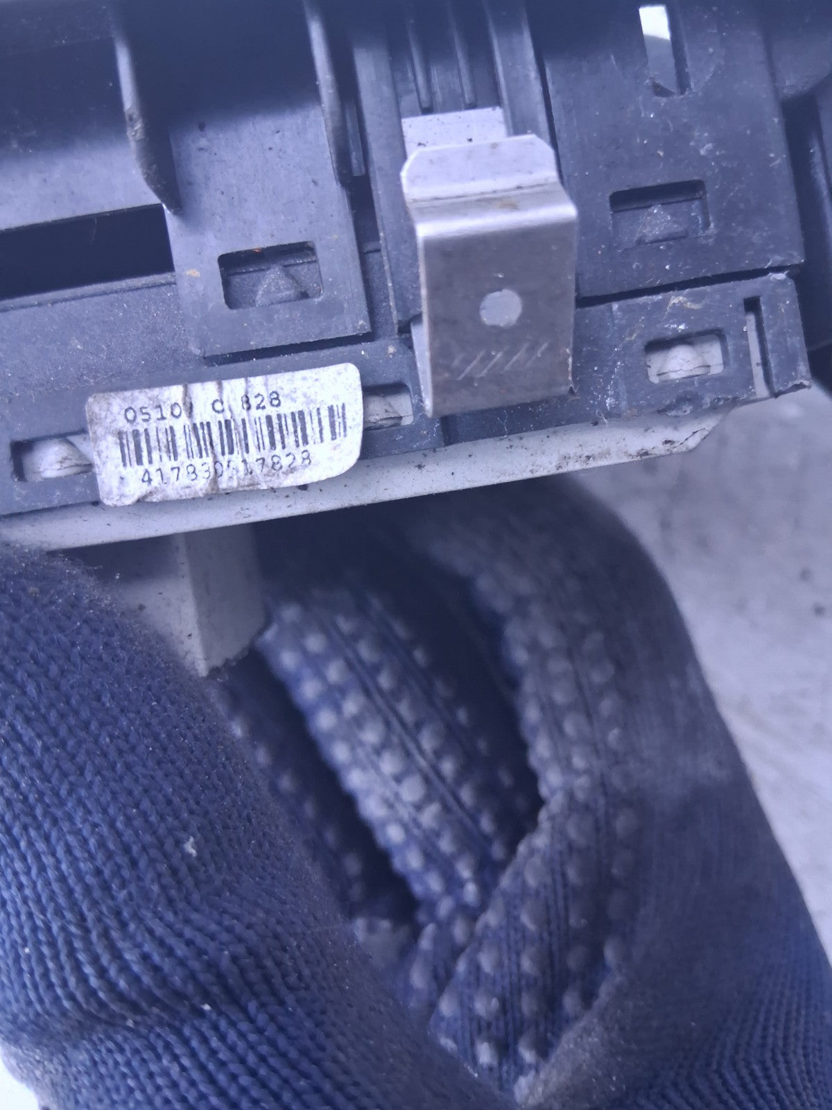 2008 FIAT GRANDE PUNTO OSF FRONT OFF RIGHT DRIVER SIDE WINDOW SWITCH 735380453