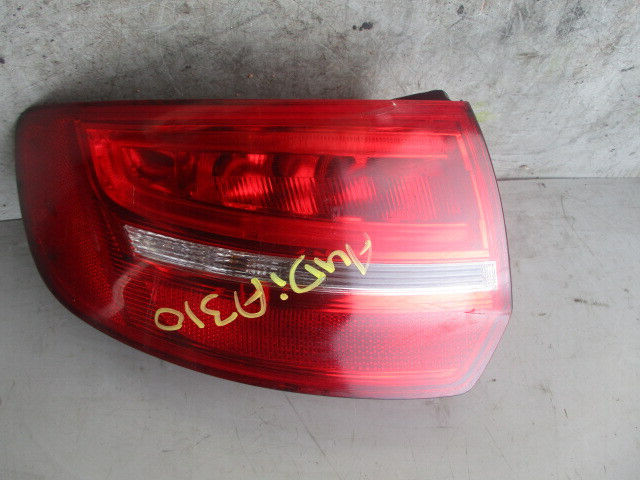 2009 AUDI A3 8P NSR PASSENGER SIDE REAR TAILLIGHT