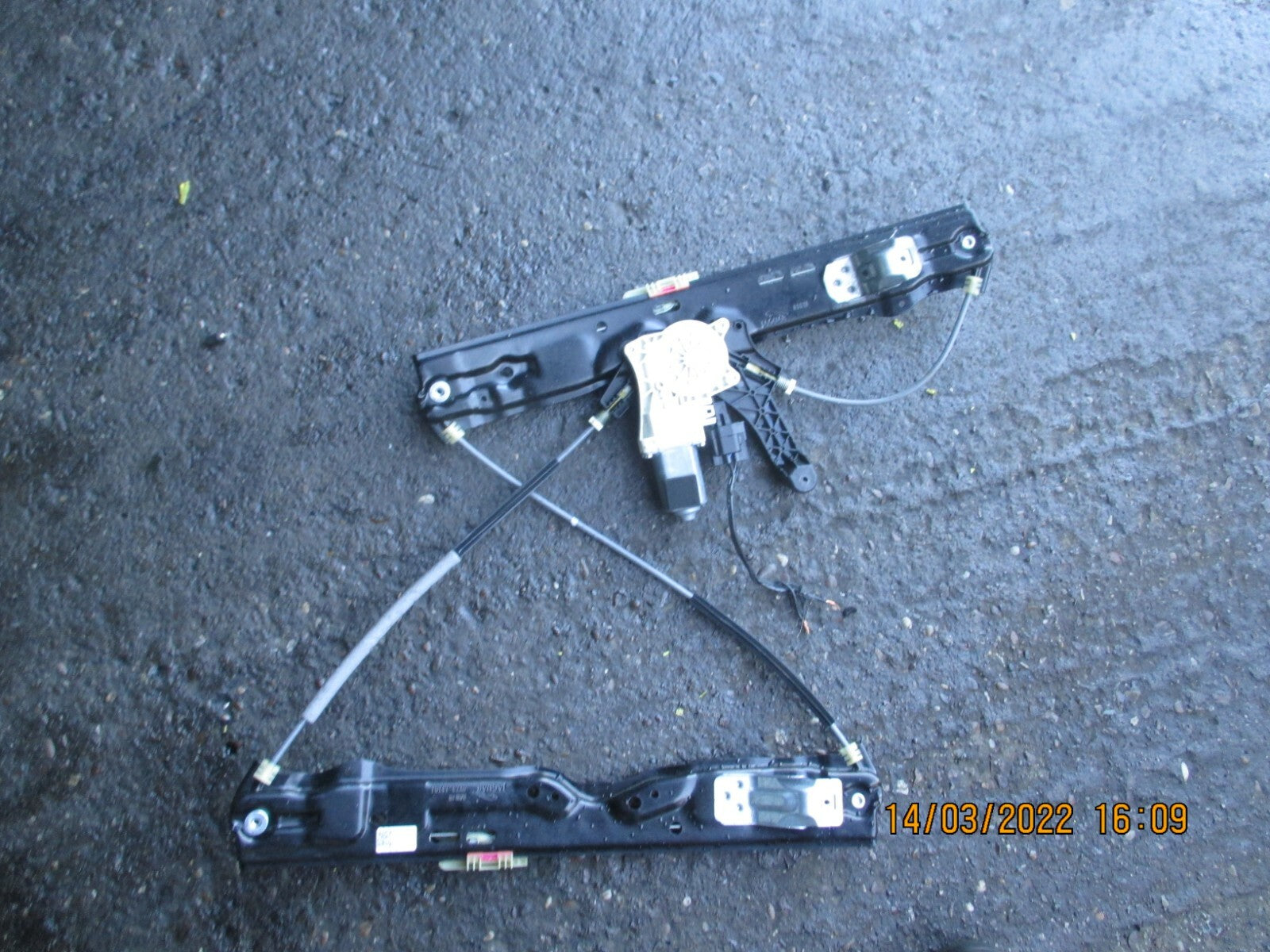 JAGUAR XE 2019 NSF PASSENGER SIDE FRONT WINDOW REGULATOR MOTOR LX73-23201-AA