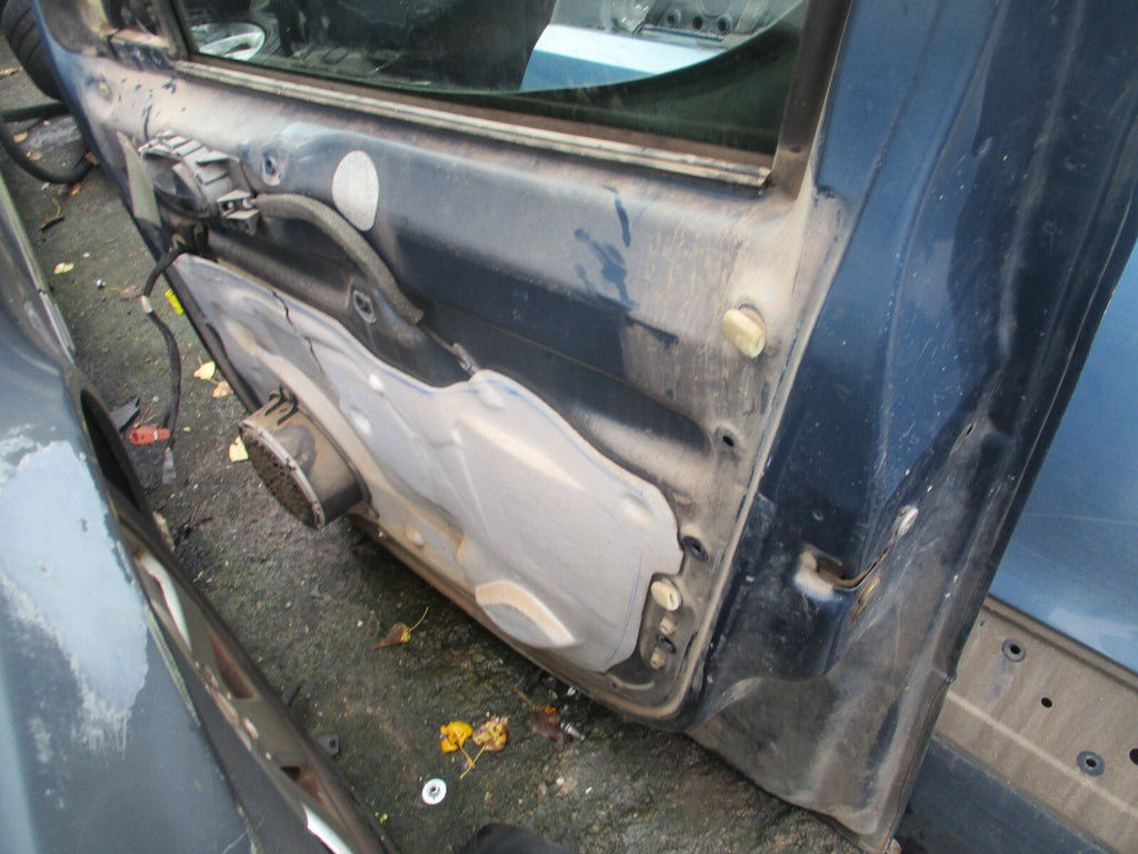 2009 PEUGEOT PARTNER MK2 OSF DRIVER SIDE FRONT BARE DOOR BLUE