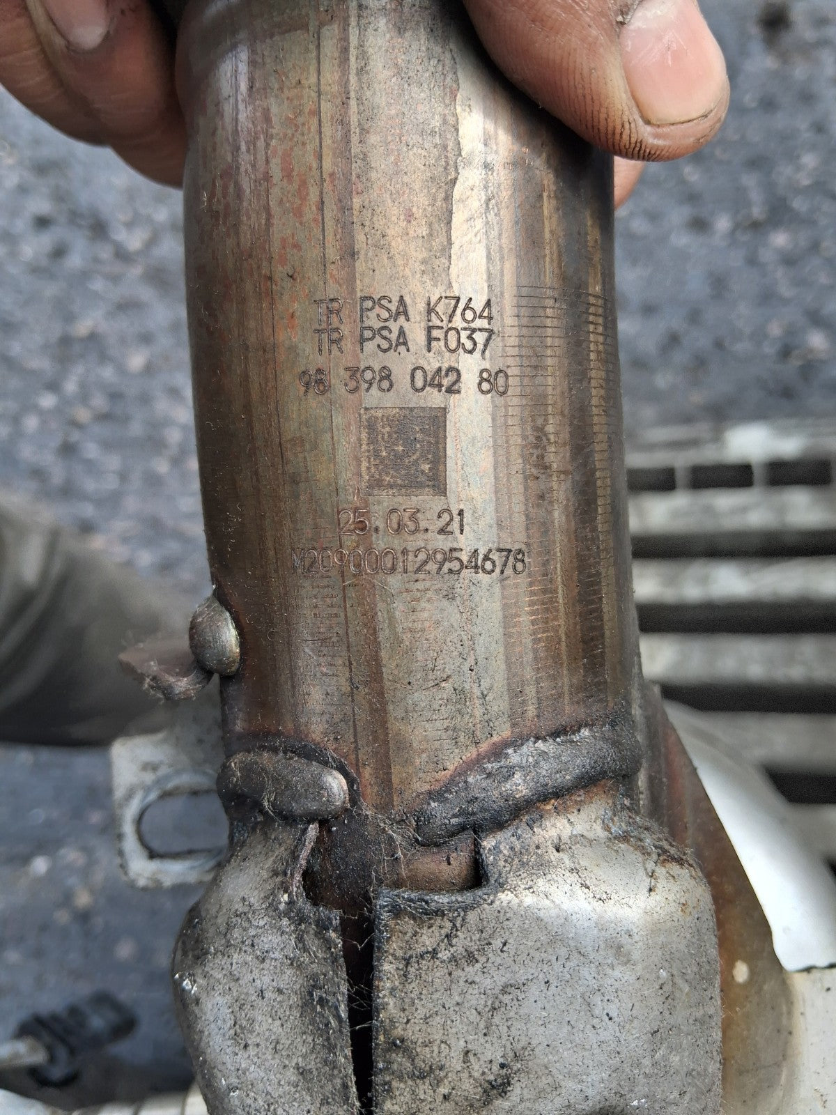 CITROEN C4 MK3 2021 1.2 PETROL CAT CATALYTIC CONVERTER 9839804280