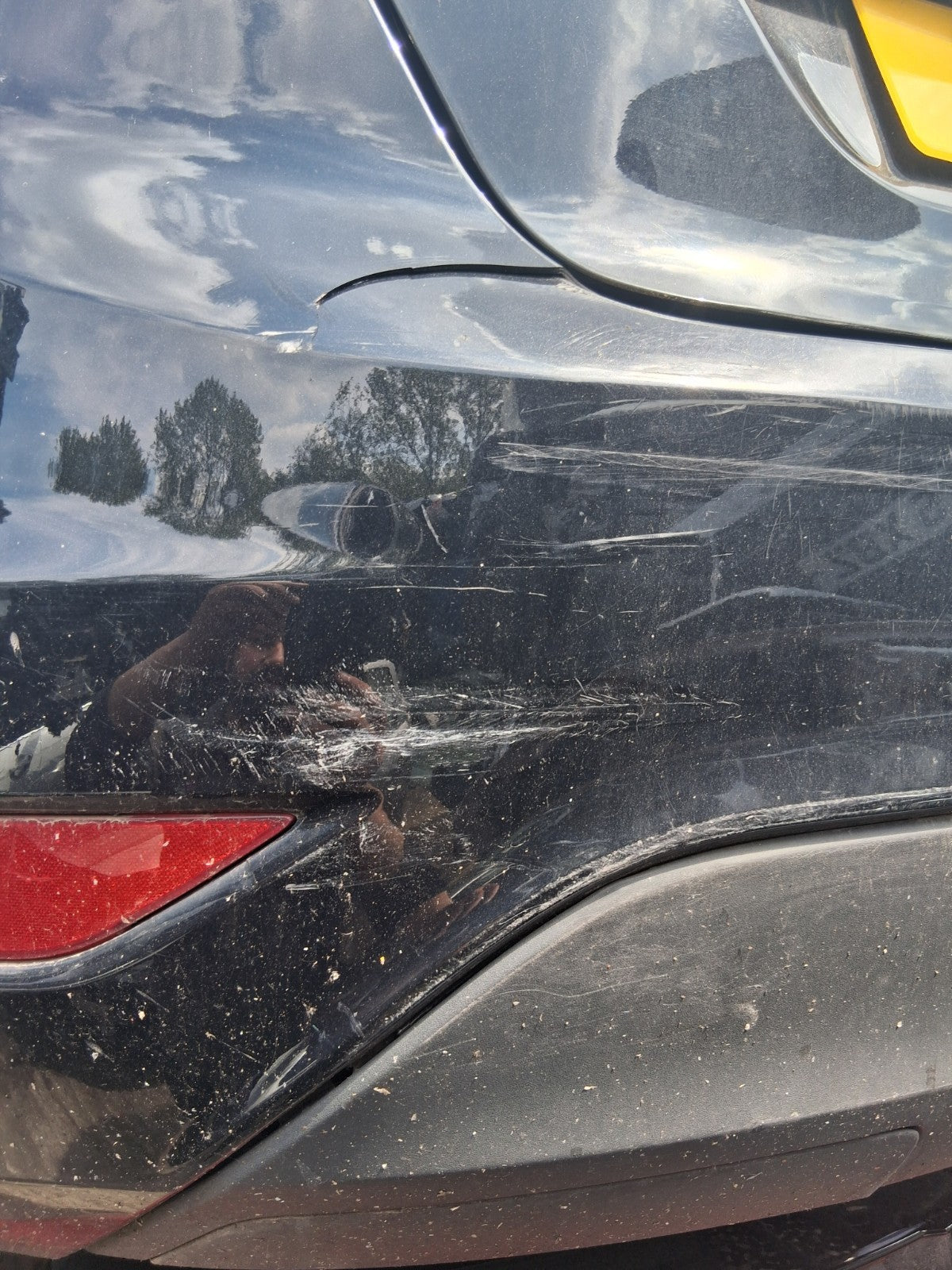 2012 FORD FIESTA ZETEC MK7 5 DOOR COMPLETE REAR BUMPER