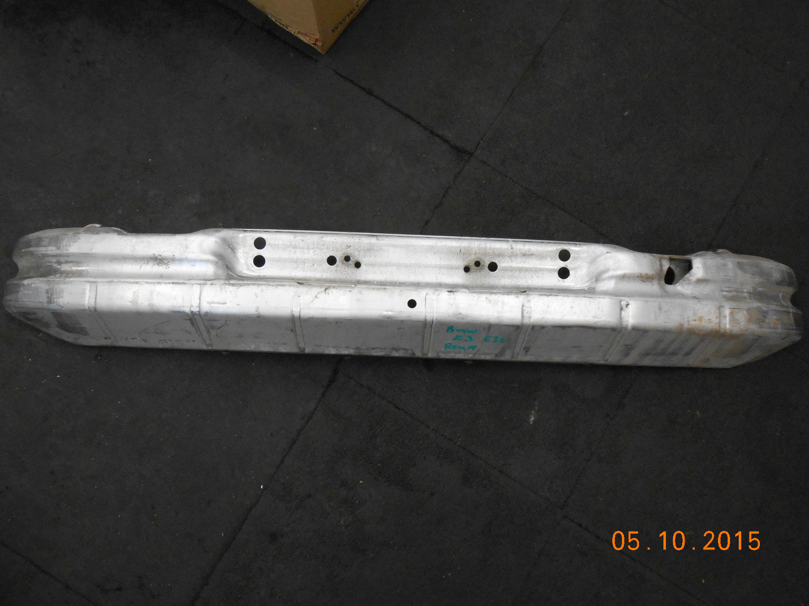 BMW Z3 E36 1998 CONVERTIBLE ALUMINIUM REAR BUMPER BASH SUPPORT REINFORCEMENT BAR