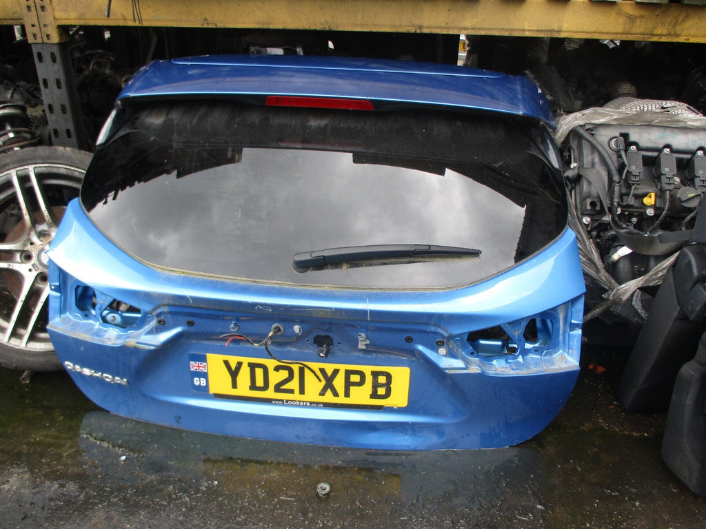 NISSAN QASHQAI J11 2021 REAR BARE TAILGATE BOOTLID BLUE