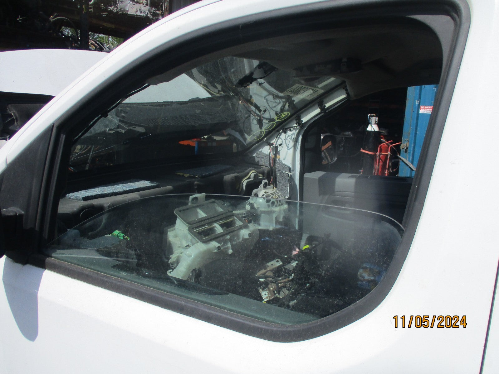 VAUXHALL VIVARO C MK3 2020 NSF PASSENGER SIDE FRONT WINDOW GLASS ONLY