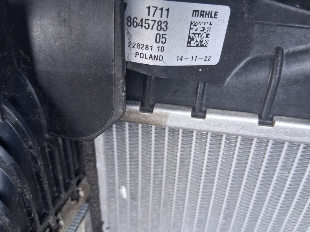 2022 BMW 2 SERIES F44 1.5 PETROL RADIATOR RADPACK 8645861