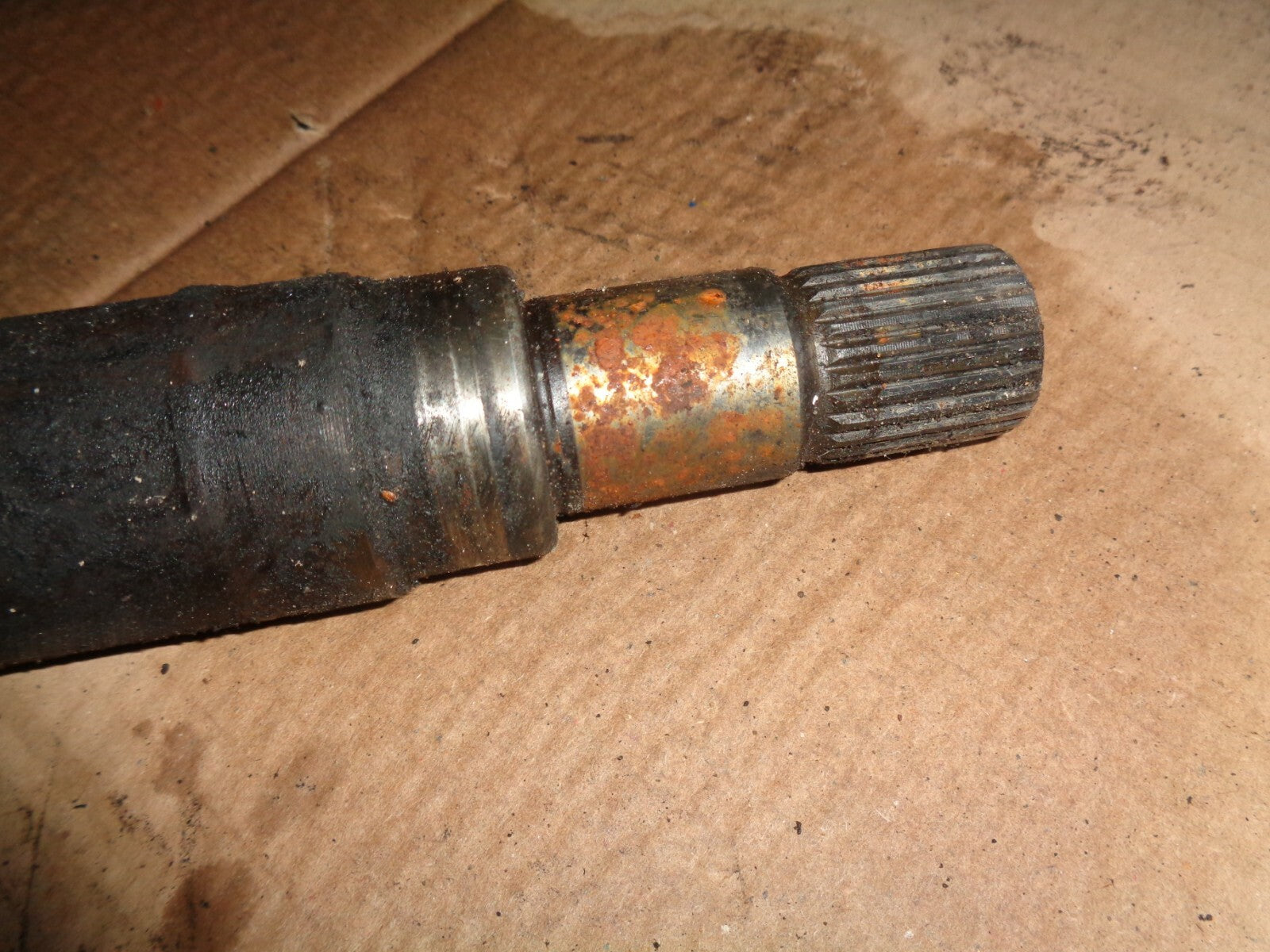FORD TRANSIT CONNET 2005 MK1 OS DRIVER SIDE DRIVERSHAFT