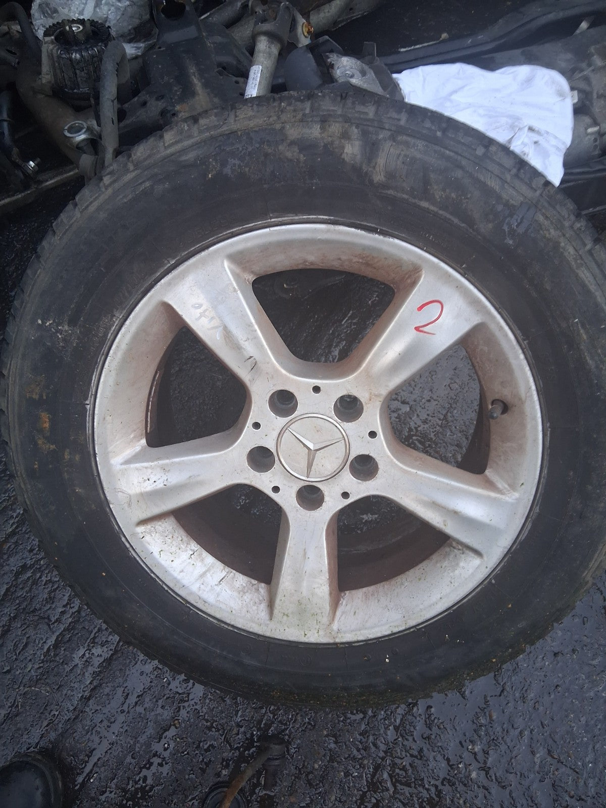 2007 MERCEDES BENZ VITO W639 16 INCH ALLOY WHEEL WITH TYRE 205/65R16