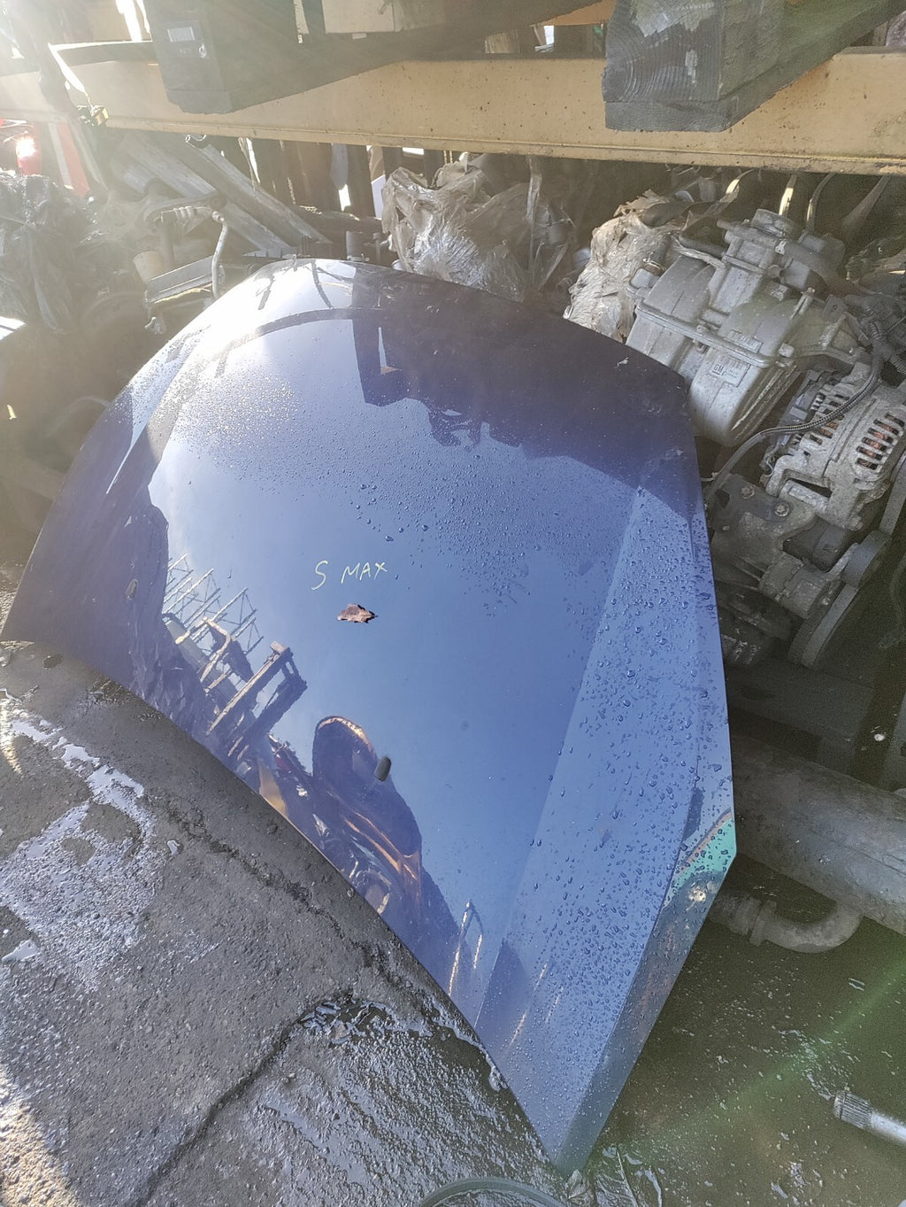 FORD S MAX MK1 2008 FRONT COMPLETE BONNET HOOD PANEL BLUE