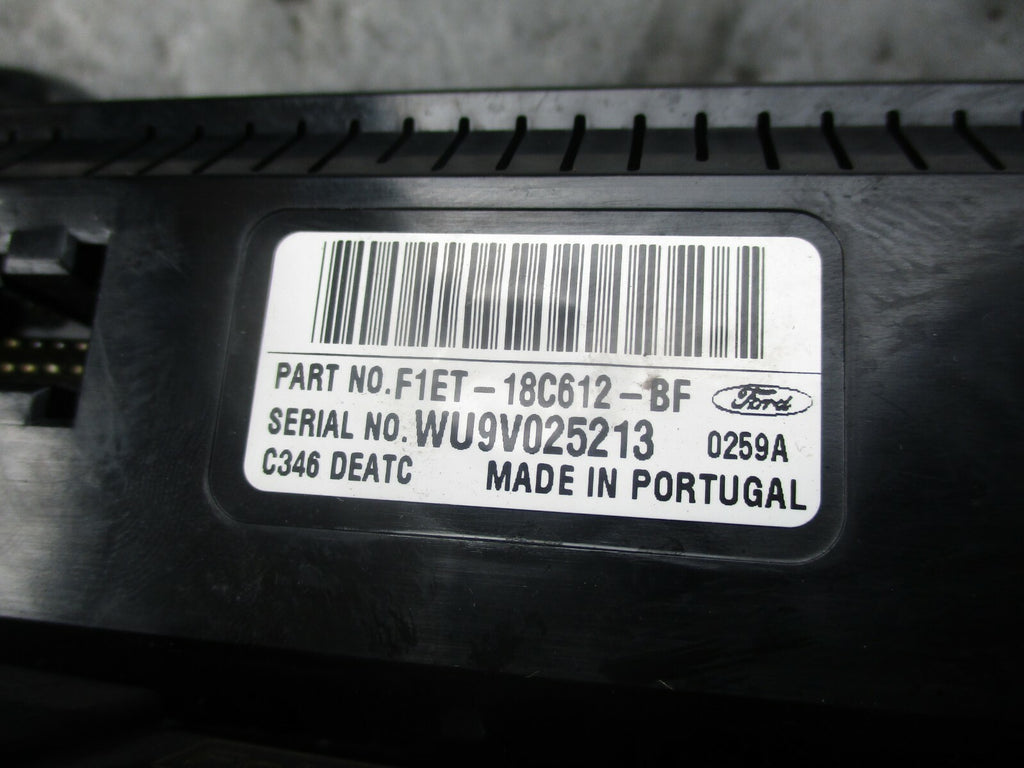 FORD FOCUS MK3 HEATER CONTROL SWITCHES & GEAR STICK SURROUND TRIM F1ET18C612BF