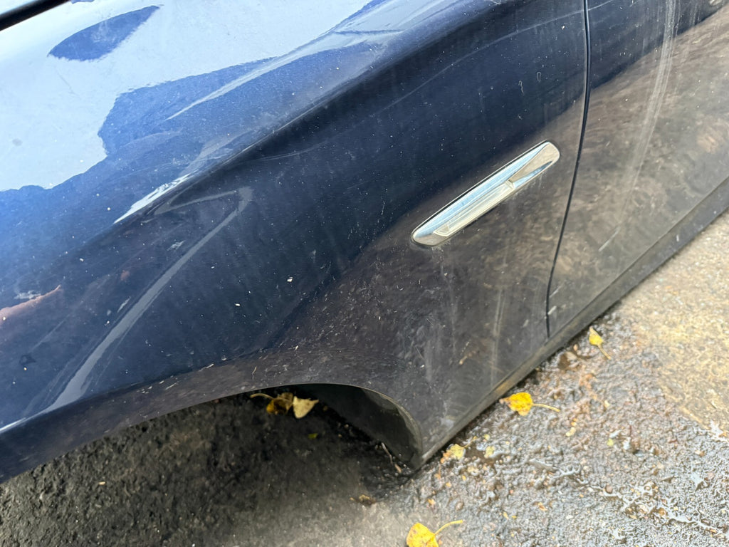2012 BMW 5 SERIES F10 NSF PASSENGER SIDE FRONT WING PANEL IMPERIAL BLUE A89