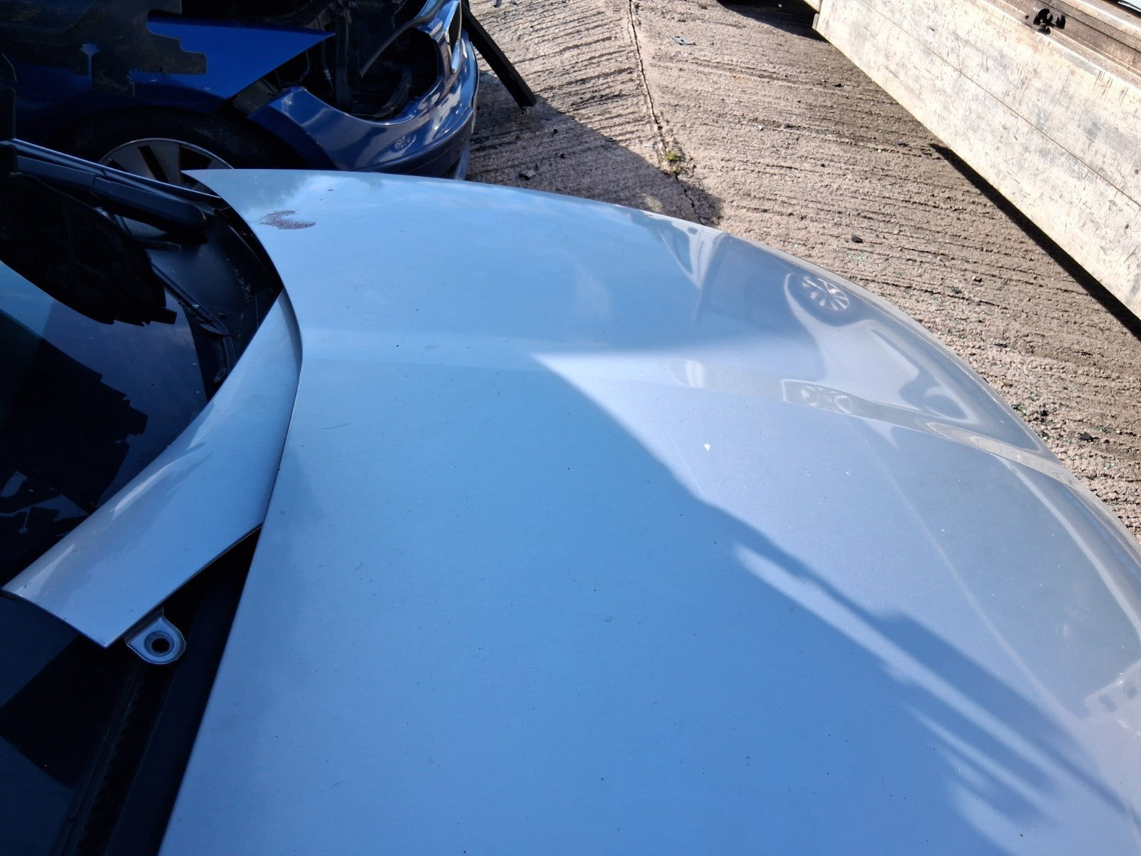 2007 HONDA CIVIC MK8 FRONT BONNET HOOD PANEL SILVER METALIC NH700M