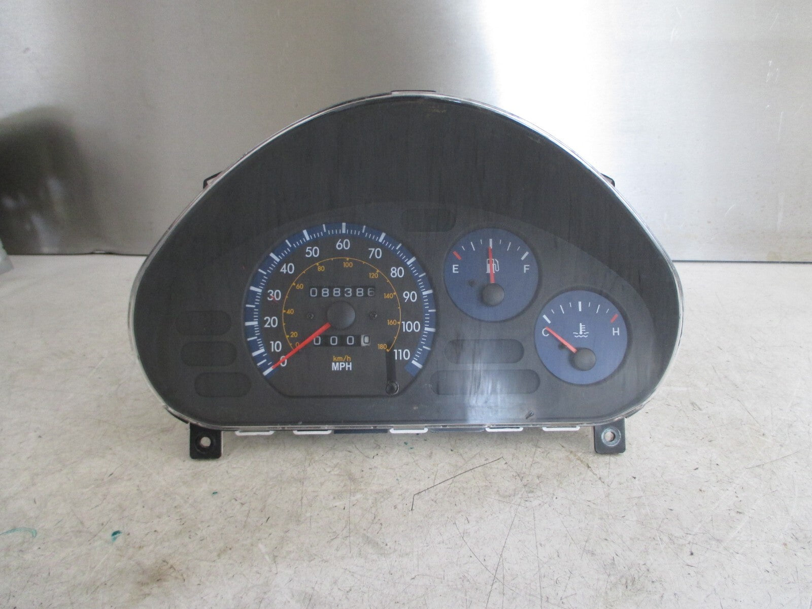 CHEVROLET DAEWOO MATIZ 1.0 PETROL SPEEDOMETER INSTRUMENT CLUSTER SPEEDO 96621432