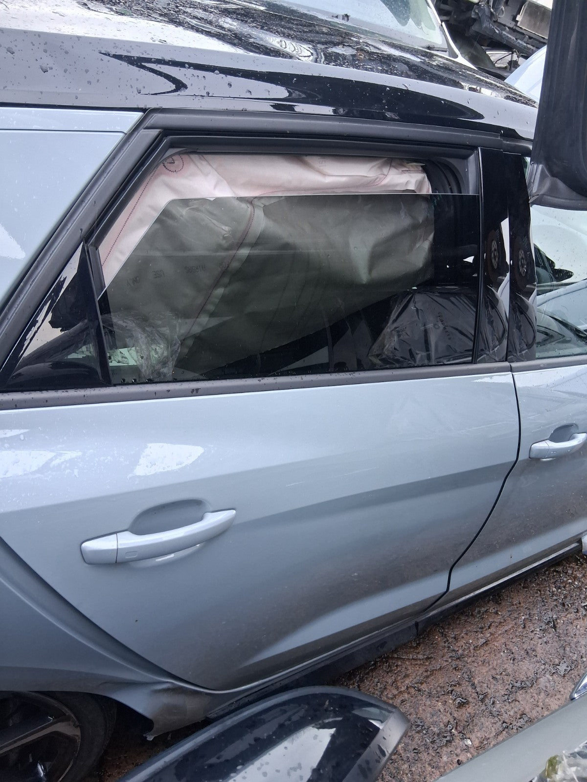 2025 AUDI A1 S LINE MK2 GB OSR DRIVER SIDE REAR RIGHT BARE DOOR GREY Z7F