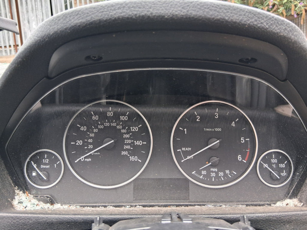 2015 BMW 3 SERIES F30 ESTATE 2.0 DIESEL MANUAL SPEEDOMETER INSTRUMENT CLUSTER